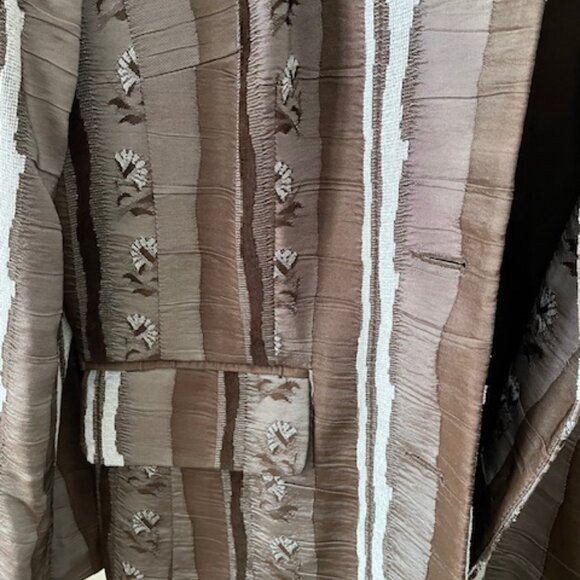 Olsen Jacket  - VTG  - elegant looking jacket – mixed earth colours Size 12 - Picture 5 of 6